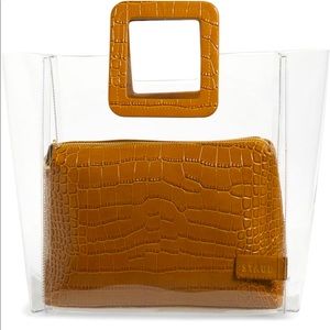STAUD Shirley mini square handle bag PRICE DROP